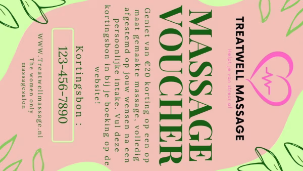 De Massage Cadeauvoucher